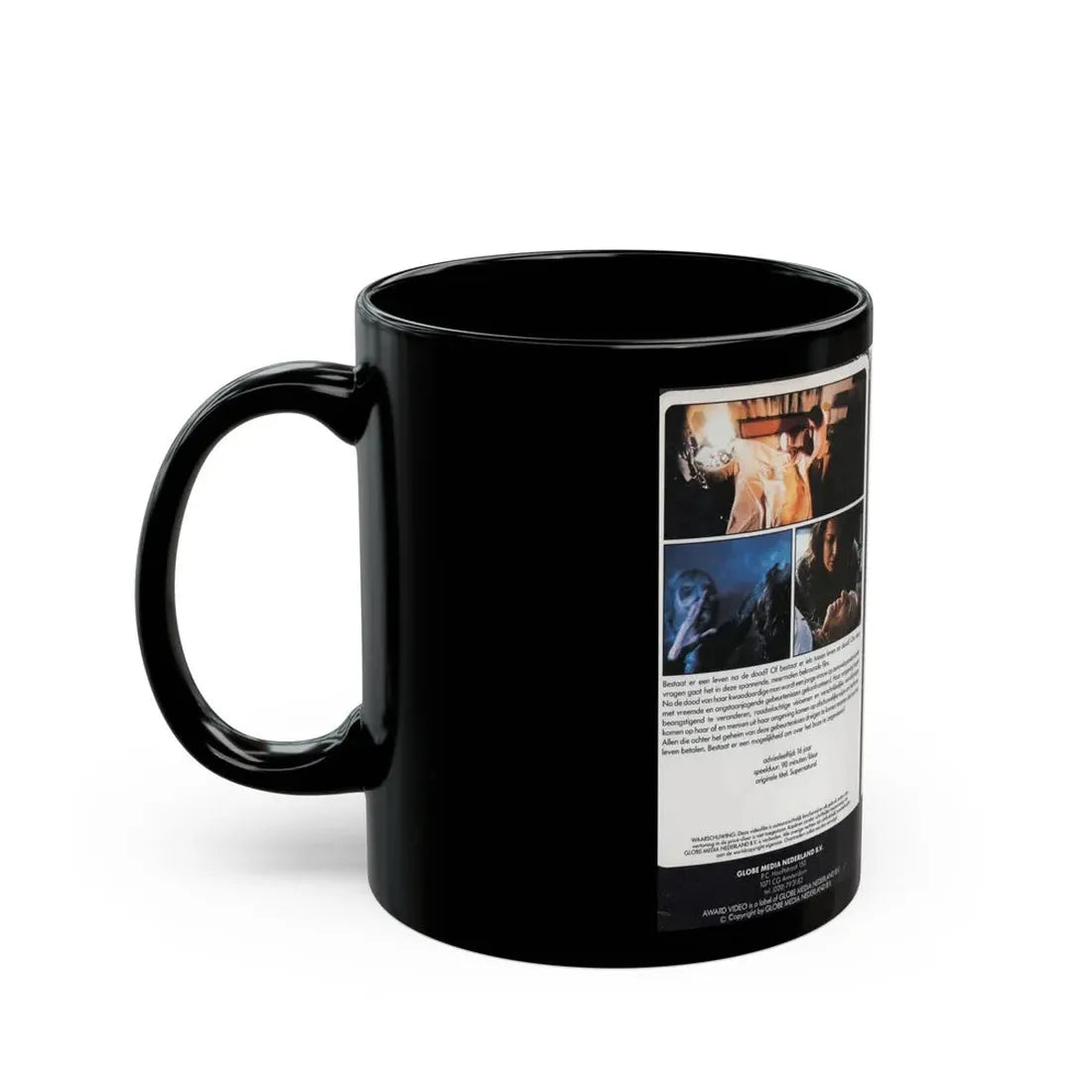 RETURN OF THE POLTERGEIST (VHS COVER) - Black Coffee Mug - Go Mug Yourself