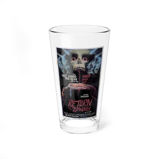 RETURN OF THE ZOMBIES (THE HANGING WOMAN) 1973 Movie Poster - Pint Glass 16oz 16oz - Go Mug Yourself