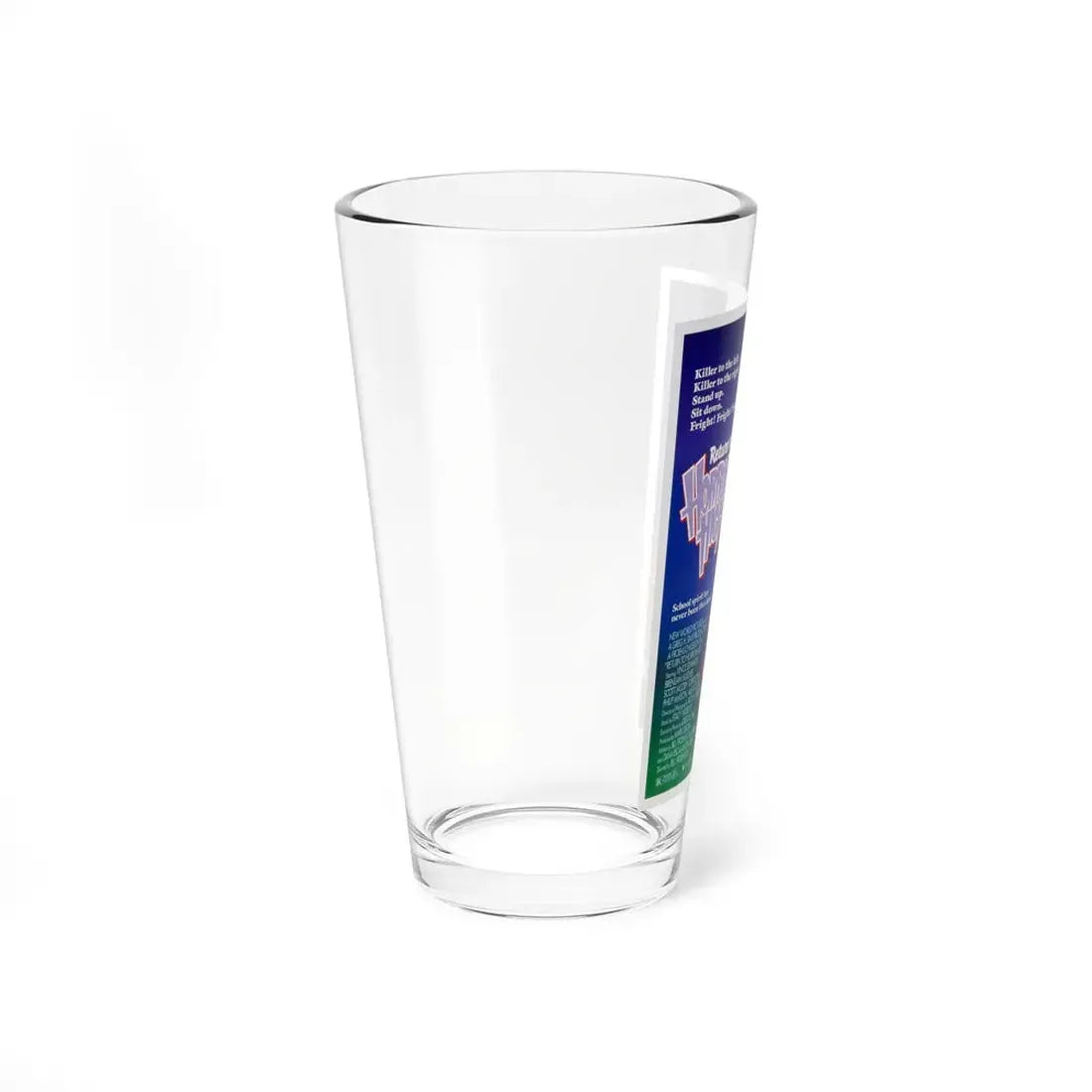 RETURN TO HORROR HIGH 1987 Movie Poster - Pint Glass 16oz - Go Mug Yourself
