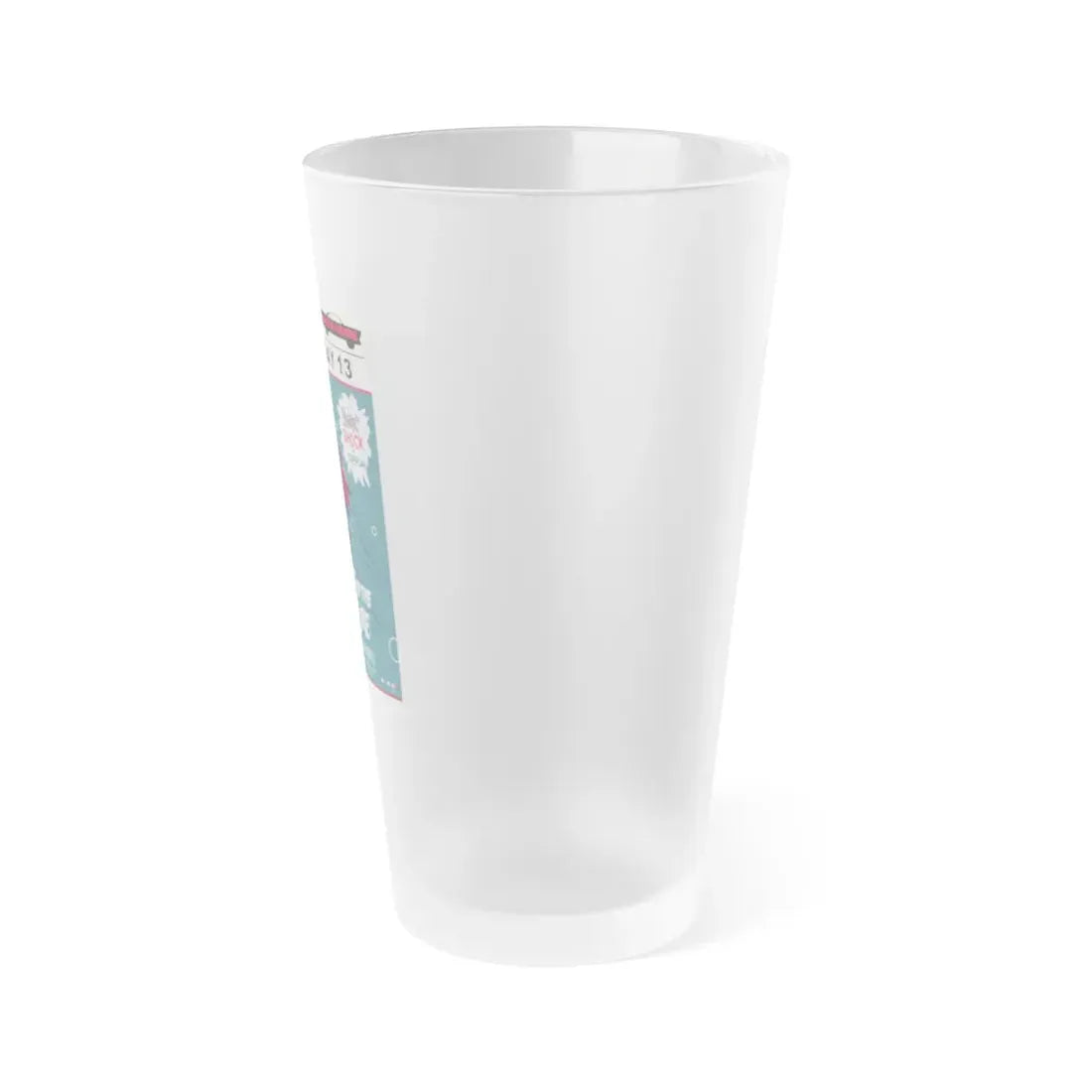 REVENGE OF THE CREATURE (MONDO) 1955 Movie Poster - Frosted Pint Glass 16oz - Go Mug Yourself