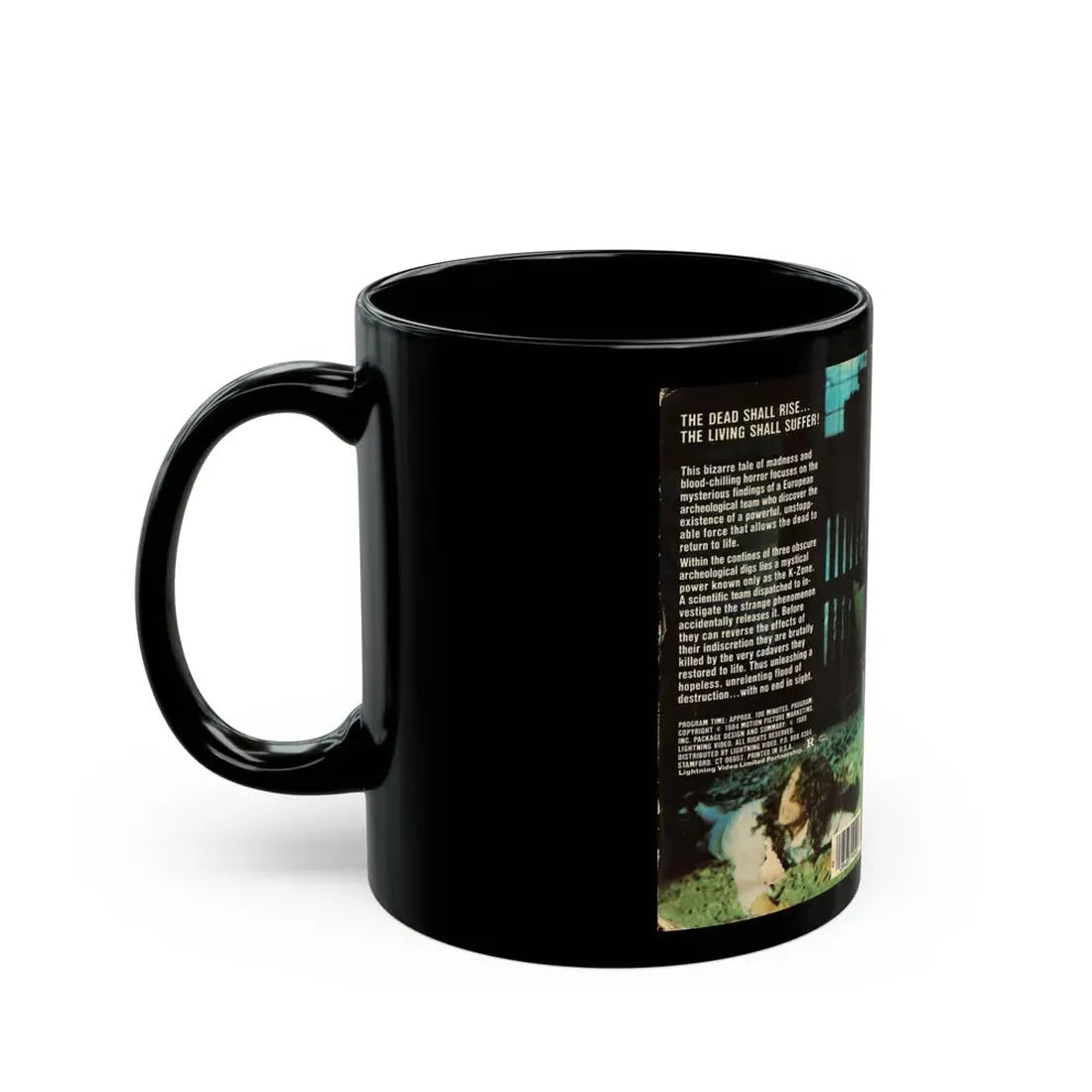 REVENGE OF THE DEAD (VHS COVER) - Black Coffee Mug - Go Mug Yourself