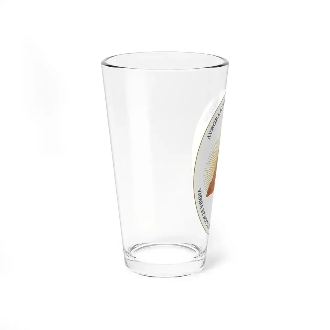 Reverse of the Coat of Arms of Chile (1812-1814) - Pint Glass 16oz - Go Mug Yourself