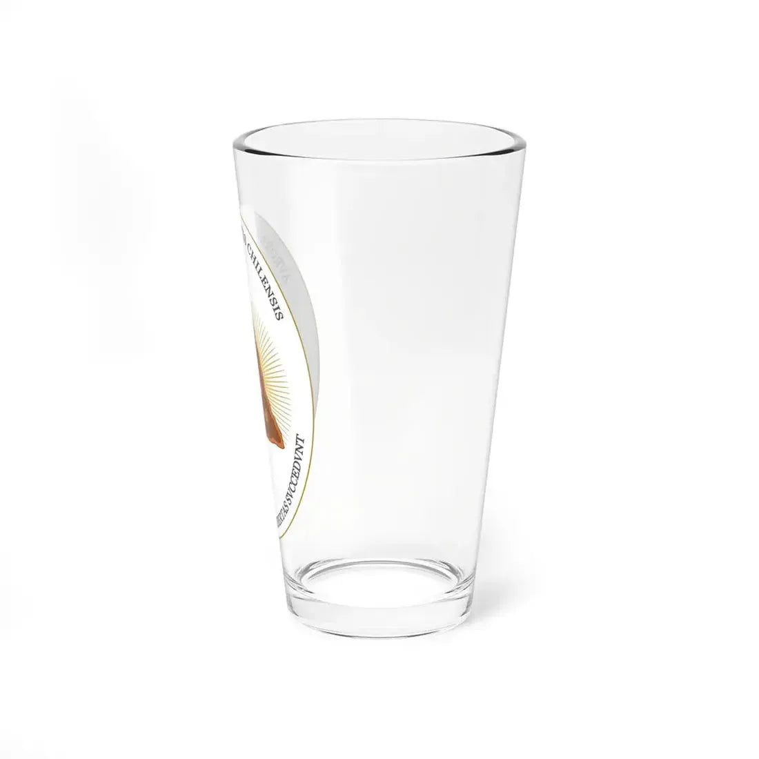 Reverse of the Coat of Arms of Chile (1812-1814) - Pint Glass 16oz - Go Mug Yourself