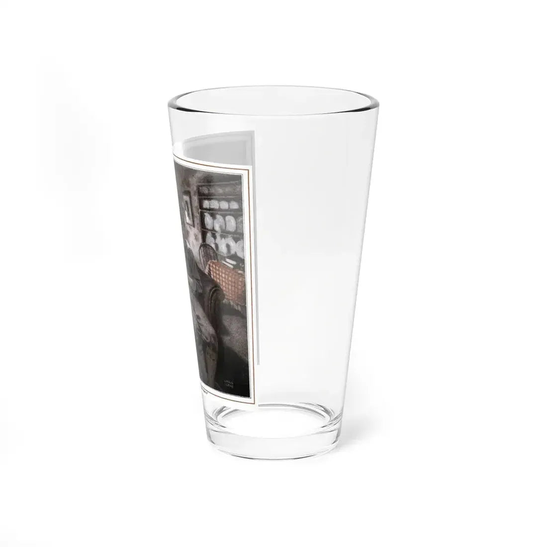 Reversion, McCalls, December 1924 (Magazine Illustration) Pint Glass 16oz - Go Mug Yourself