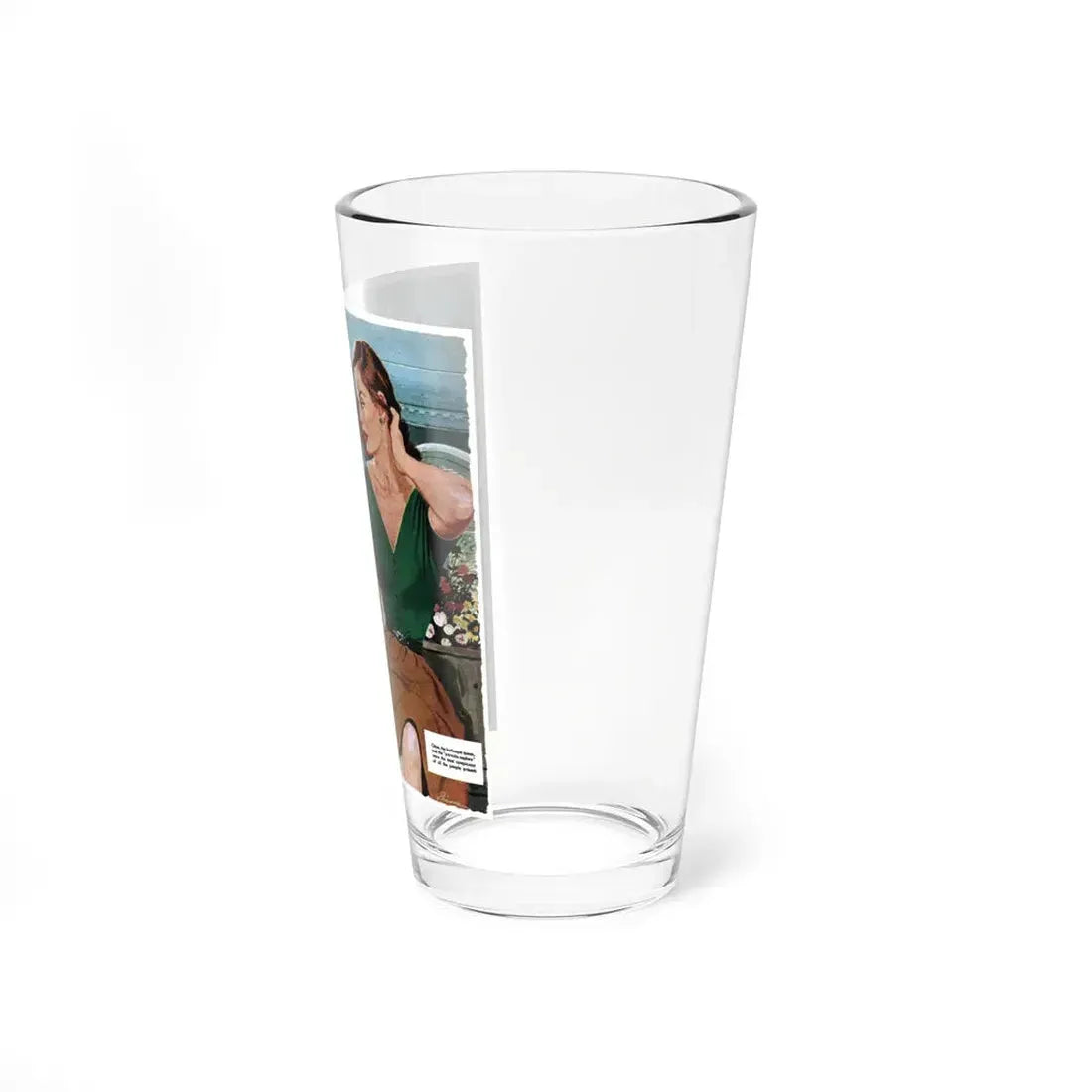 Revolvers and Roses, This Week Magazine, December 7, 1952 (Magazine Illustration) Pint Glass 16oz - Go Mug Yourself