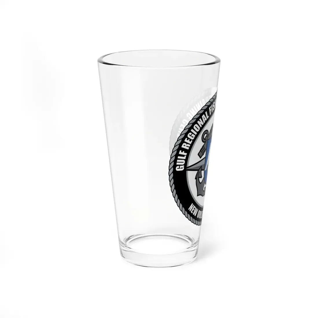 RFTC New Orleans Louisiana (U.S. Coast Guard) Pint Glass 16oz - Go Mug Yourself