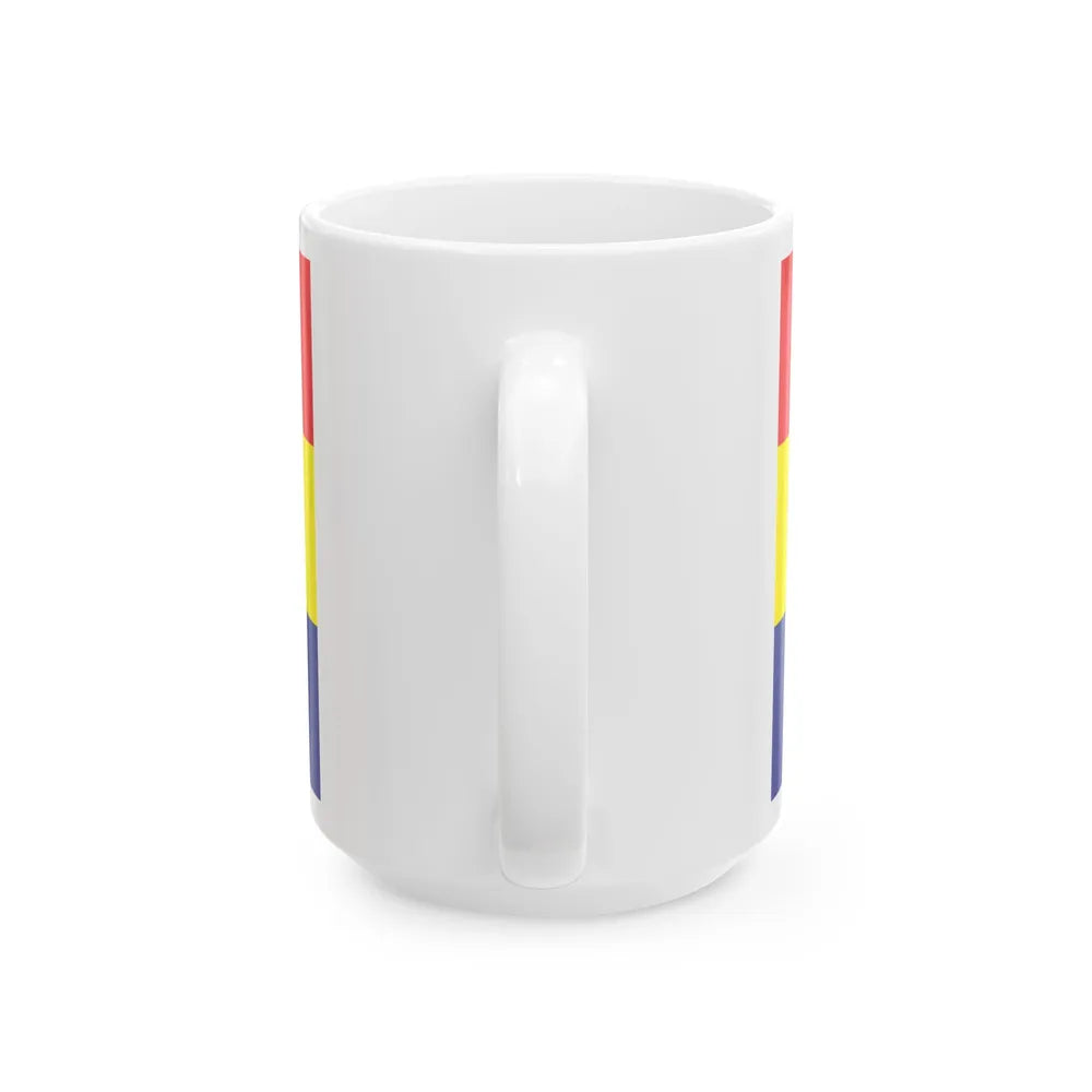 RHKR camp flag (China) White Coffee Mug - Go Mug Yourself