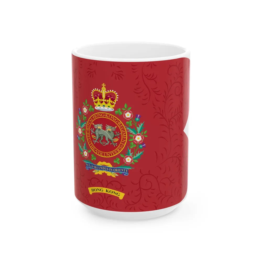 RHKR Guidon (China) White Coffee Mug 15oz - Go Mug Yourself