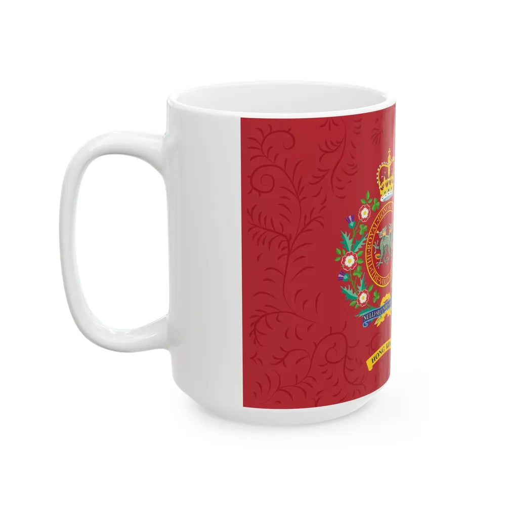 RHKR Guidon (China) White Coffee Mug - Go Mug Yourself