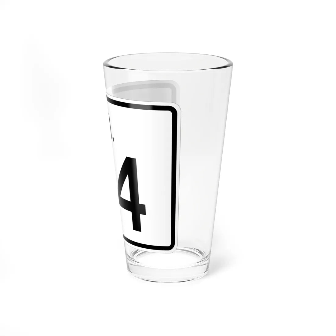 Rhode Island 114 (Rhode Island) (Road Sign) Pint Glass 16oz - Go Mug Yourself