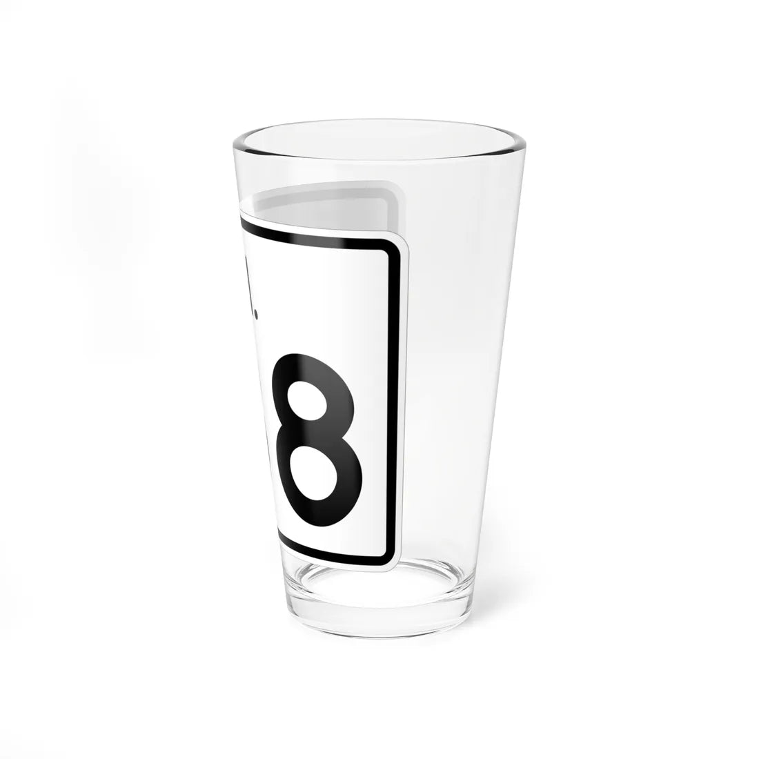 Rhode Island 138 (Rhode Island) (Road Sign) Pint Glass 16oz - Go Mug Yourself