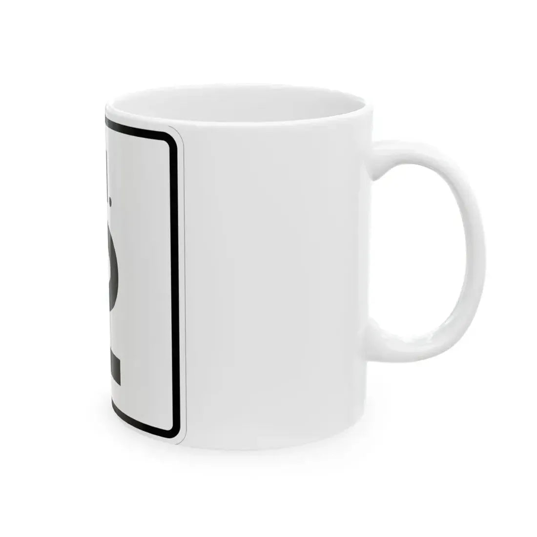 Rhode Island 2 (Rhode Island) (Road Sign) White Coffee Mug - Go Mug Yourself