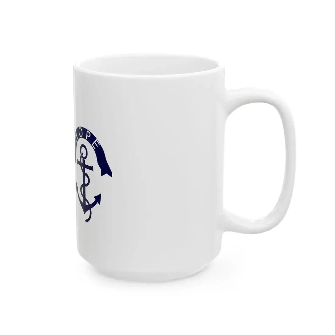 Rhode Island Regimental Flag (United States) White Coffee Mug - Go Mug Yourself