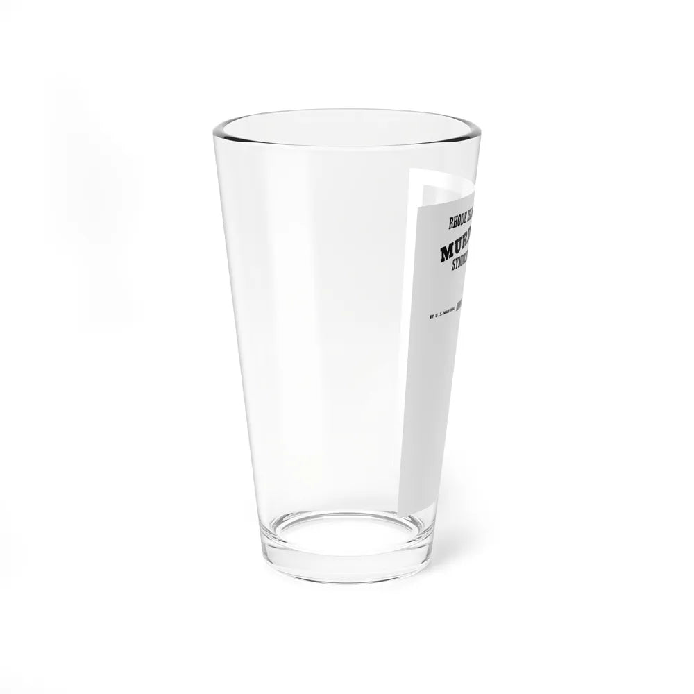 Rhode Island's Murder Syndicate, Liberty, November 26, 1938 (Magazine Illustration) Pint Glass 16oz - Go Mug Yourself