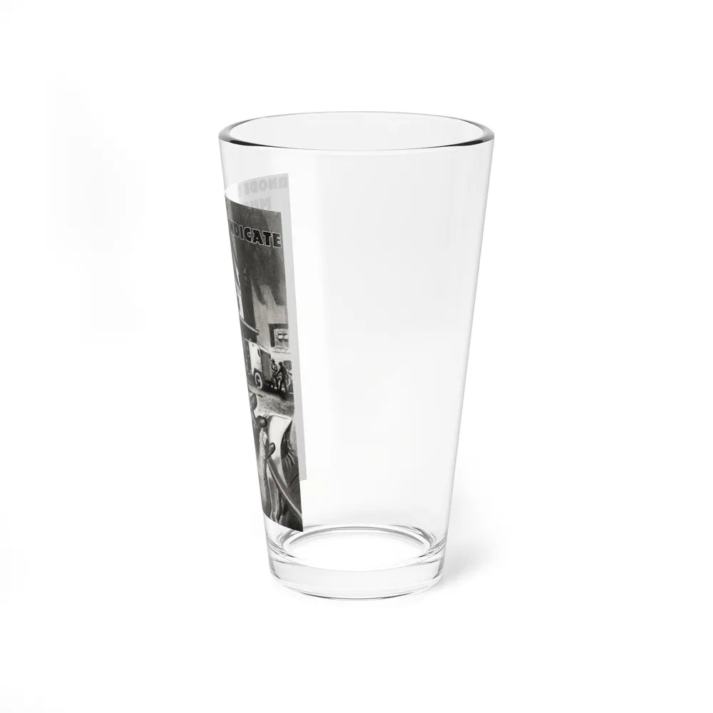 Rhode Island's Murder Syndicate, Liberty, November 5, 1938 (Magazine Illustration) Pint Glass 16oz - Go Mug Yourself