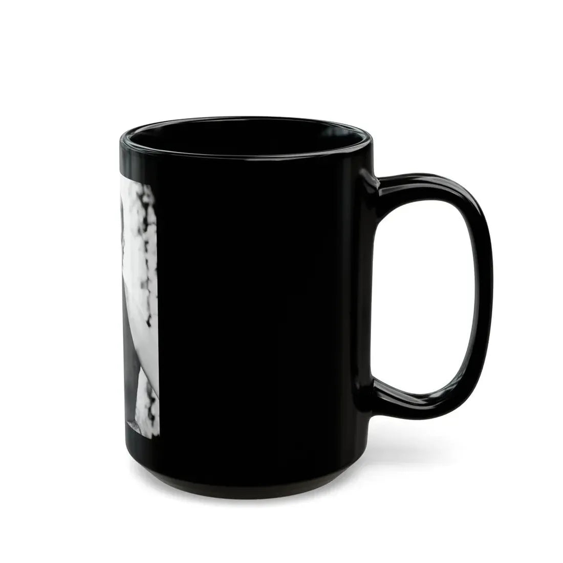 Rhonda Fleming #146 (Vintage Female Icon) Black Coffee Mug - Go Mug Yourself