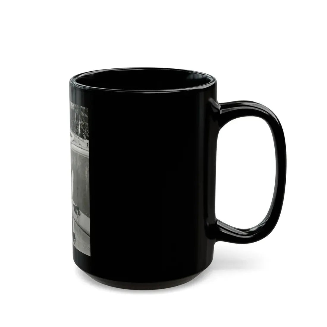 Rhonda Fleming #185 (Vintage Female Icon) Black Coffee Mug - Go Mug Yourself