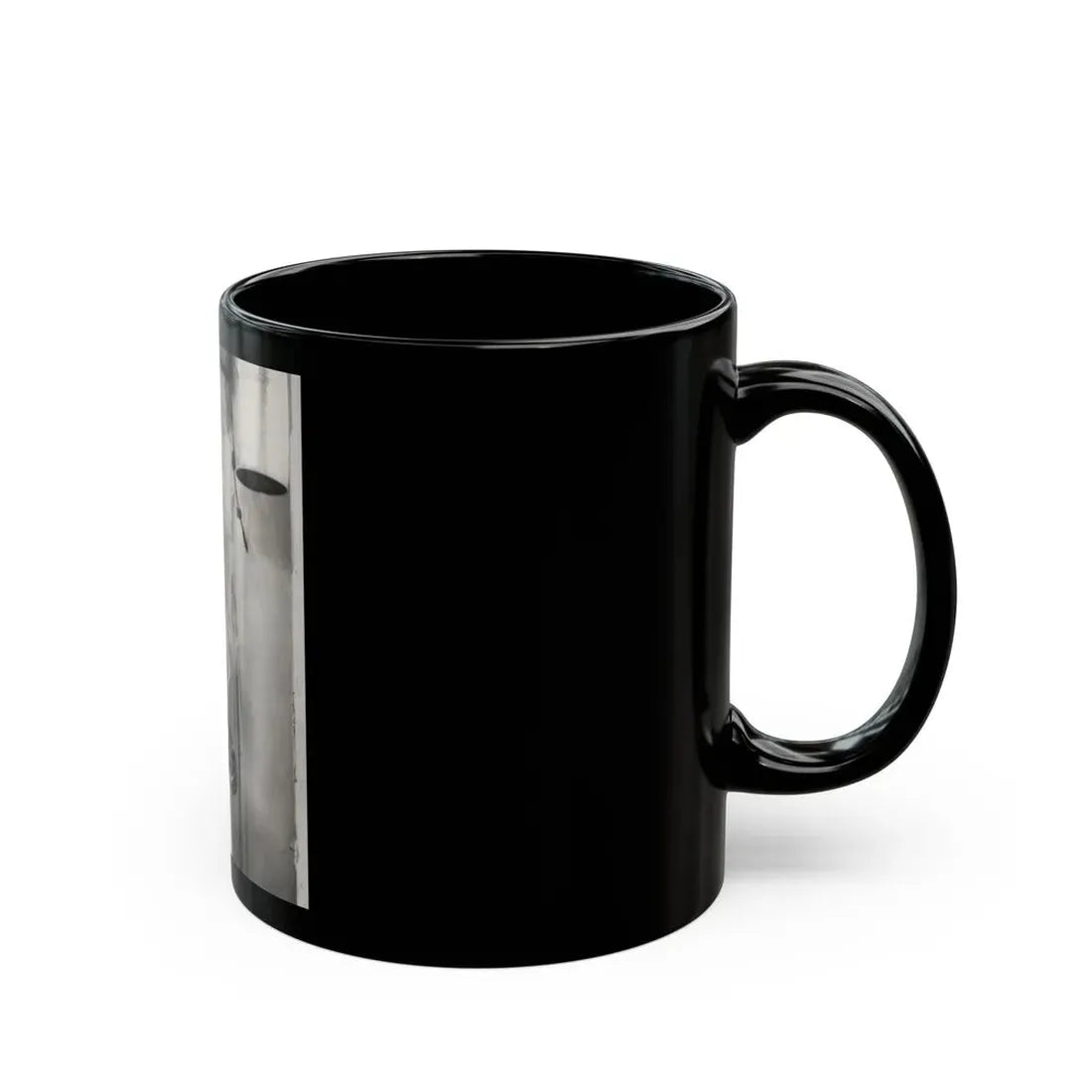 Rhonda Fleming #186 (Vintage Female Icon) Black Coffee Mug - Go Mug Yourself
