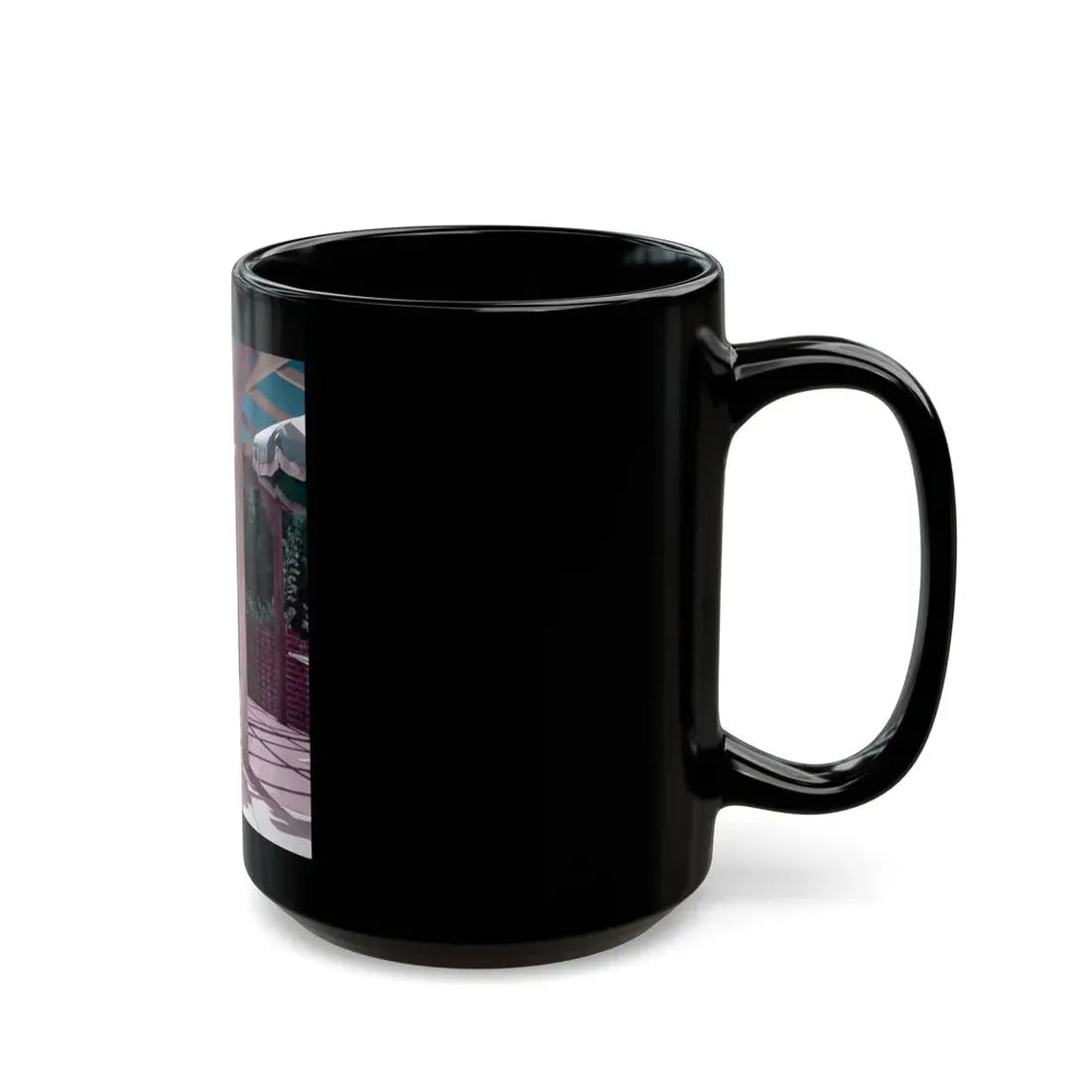 Rhonda Fleming #188 (Vintage Female Icon) Black Coffee Mug - Go Mug Yourself