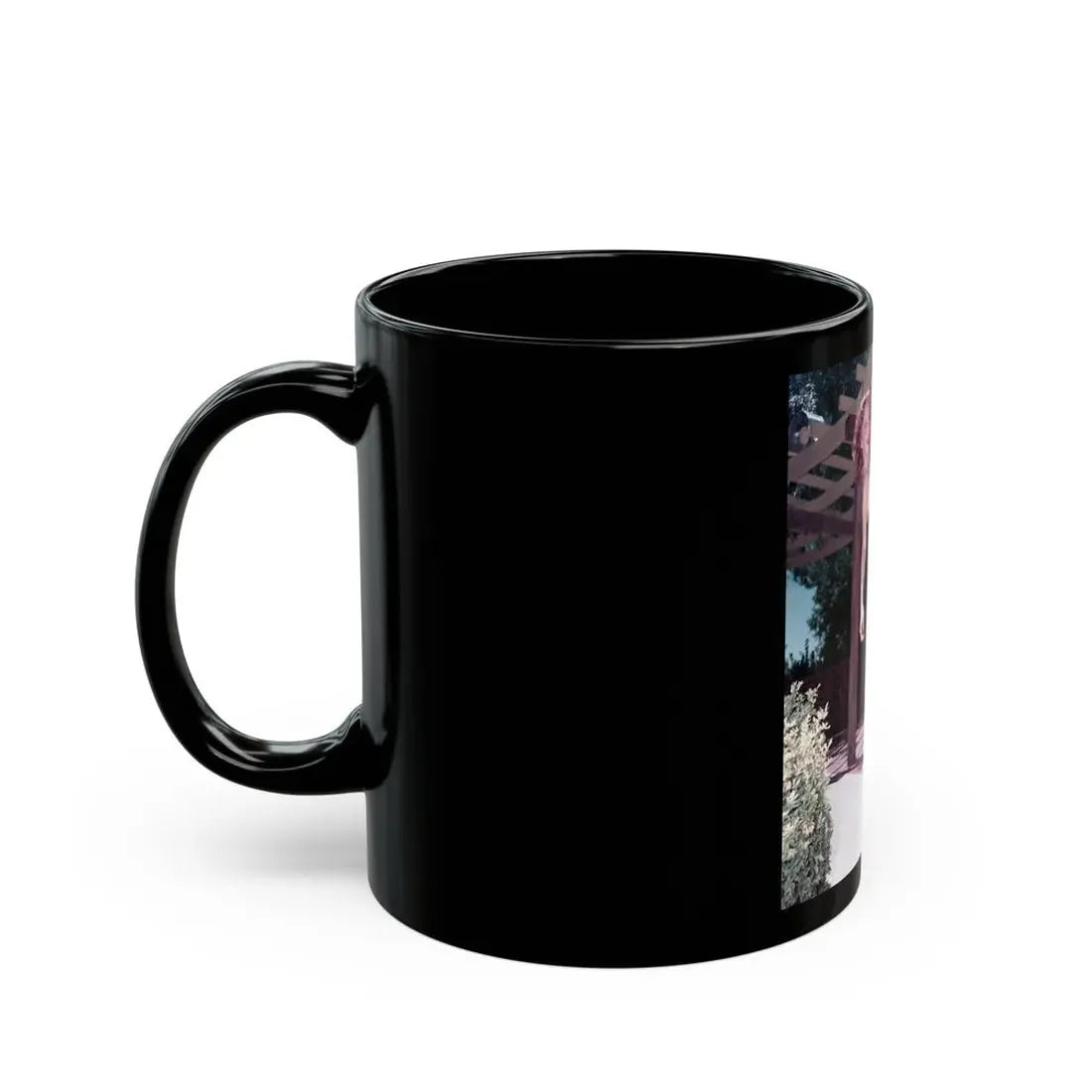 Rhonda Fleming #188 (Vintage Female Icon) Black Coffee Mug - Go Mug Yourself