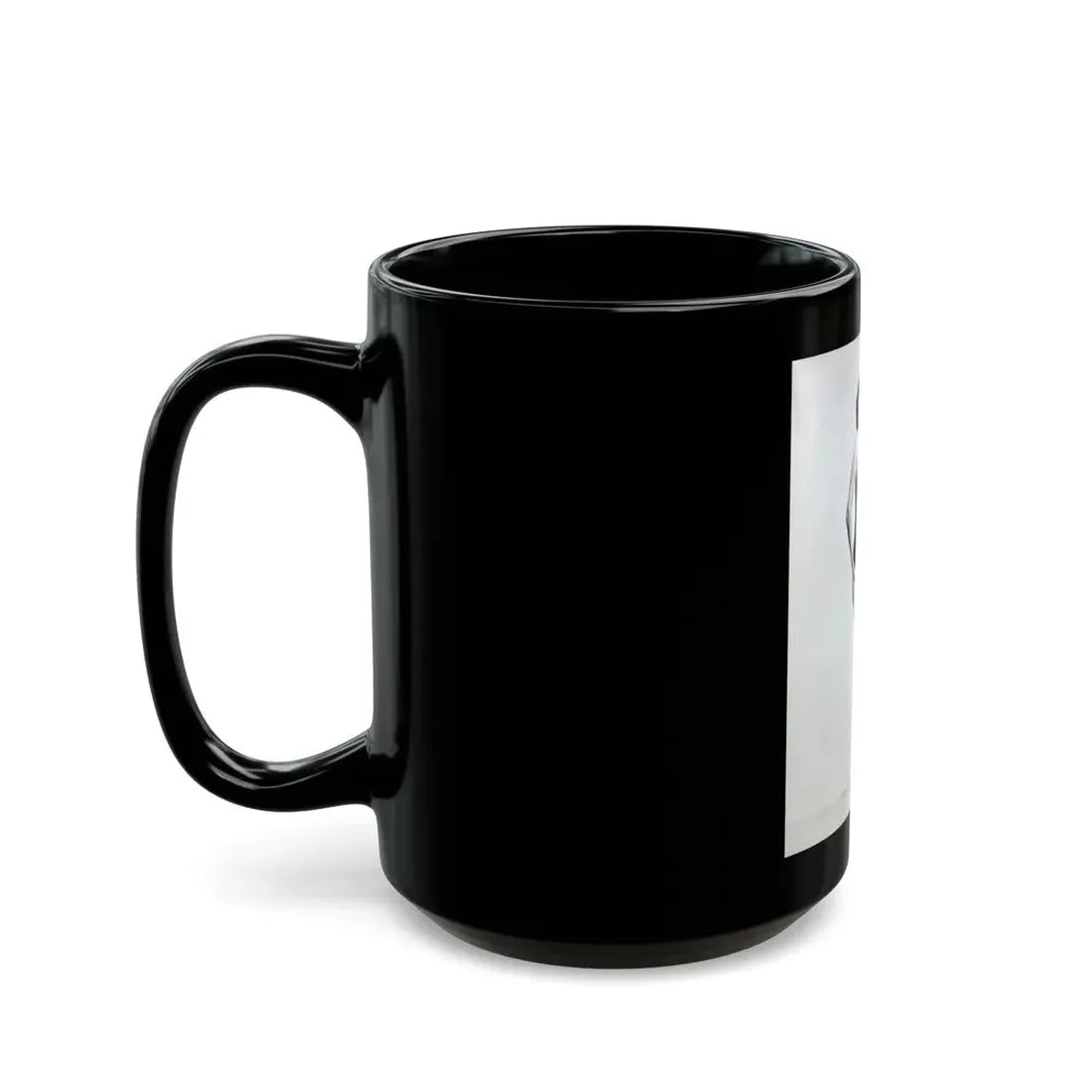 Rhonda Fleming #195 (Vintage Female Icon) Black Coffee Mug - Go Mug Yourself