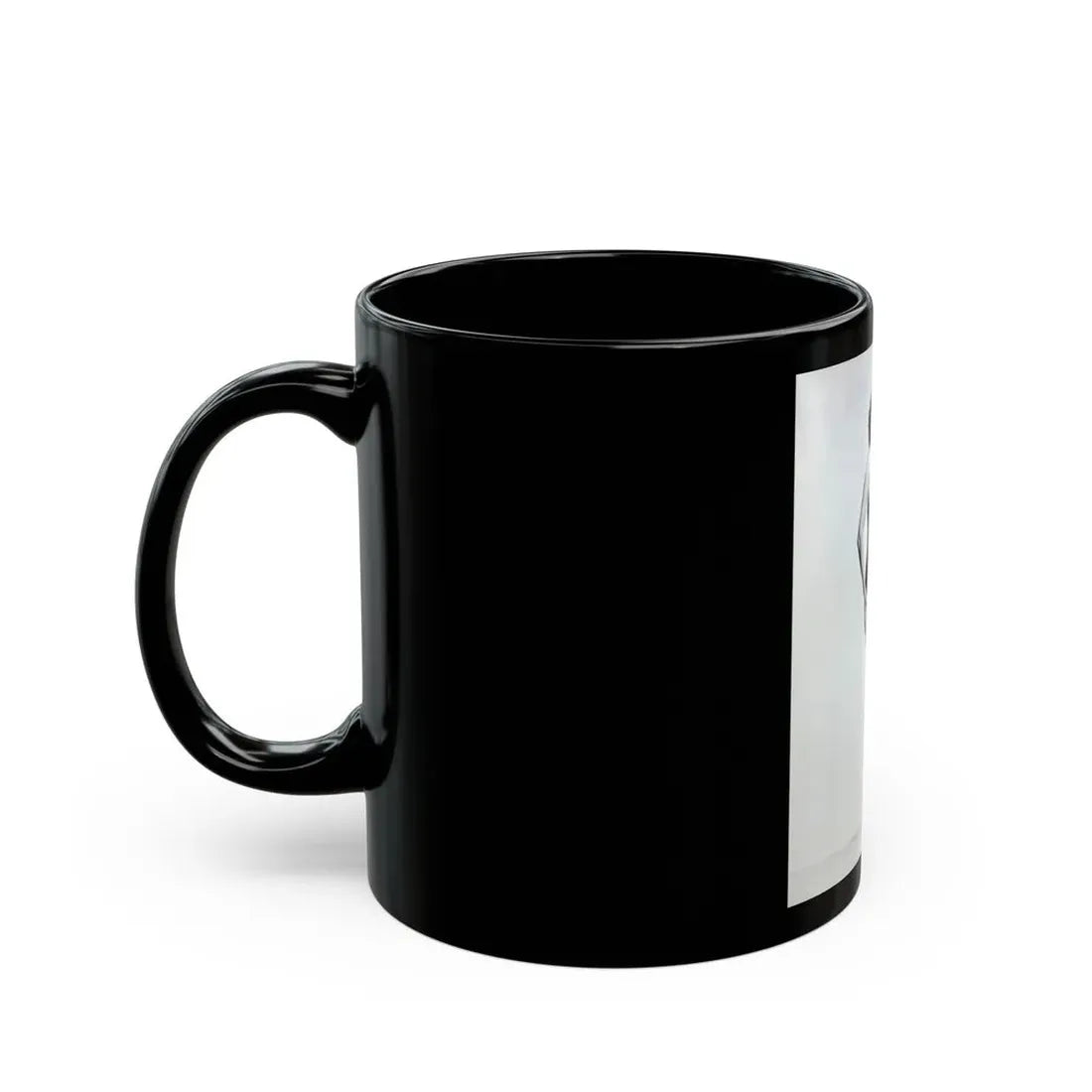 Rhonda Fleming #195 (Vintage Female Icon) Black Coffee Mug - Go Mug Yourself