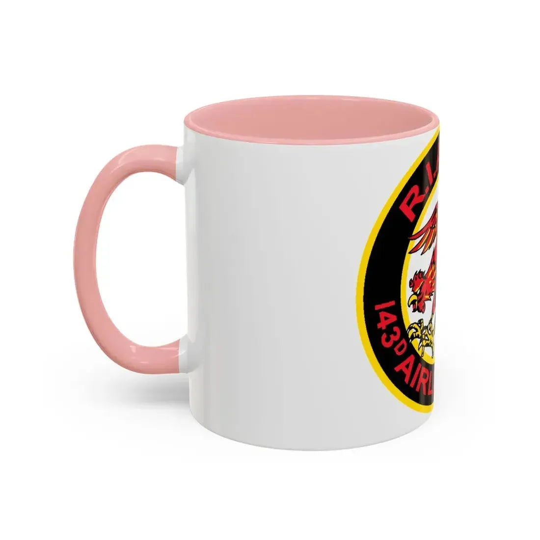 R.I.A.N.G. 143rd Airlift Sq (U.S. Air Force) Accent Coffee Mug - Go Mug Yourself