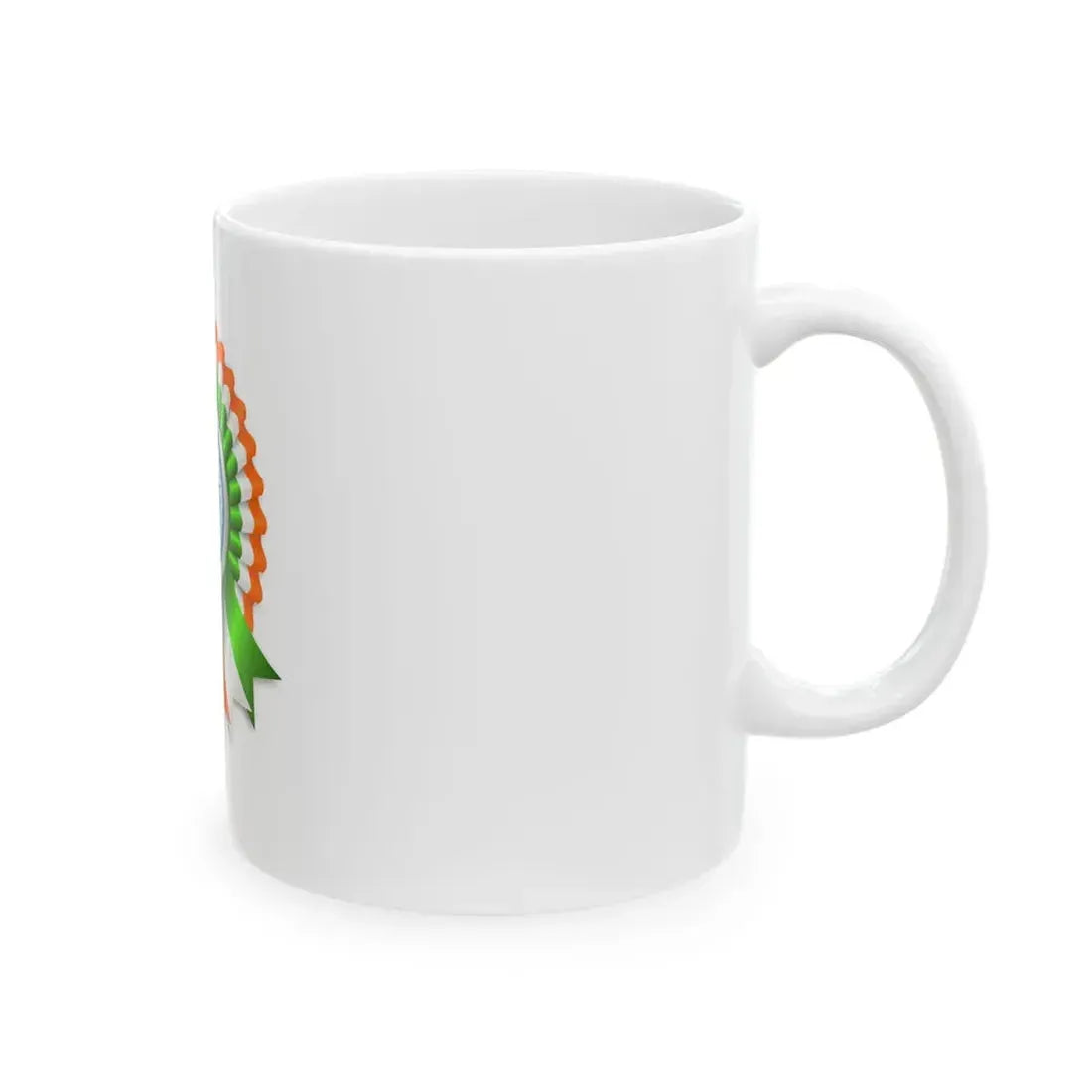 Ribbon-india (India) White Coffee Mug - Go Mug Yourself