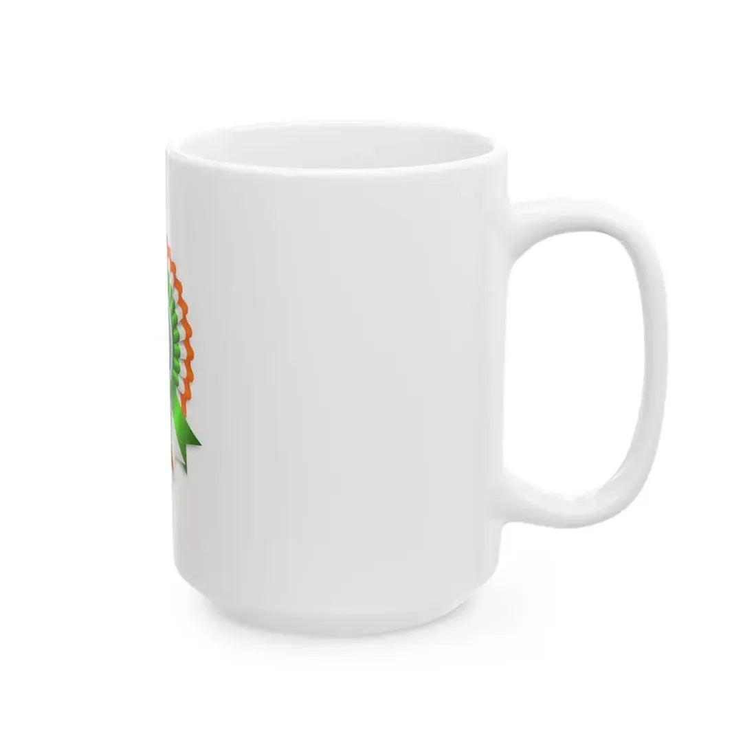 Ribbon-india (India) White Coffee Mug - Go Mug Yourself