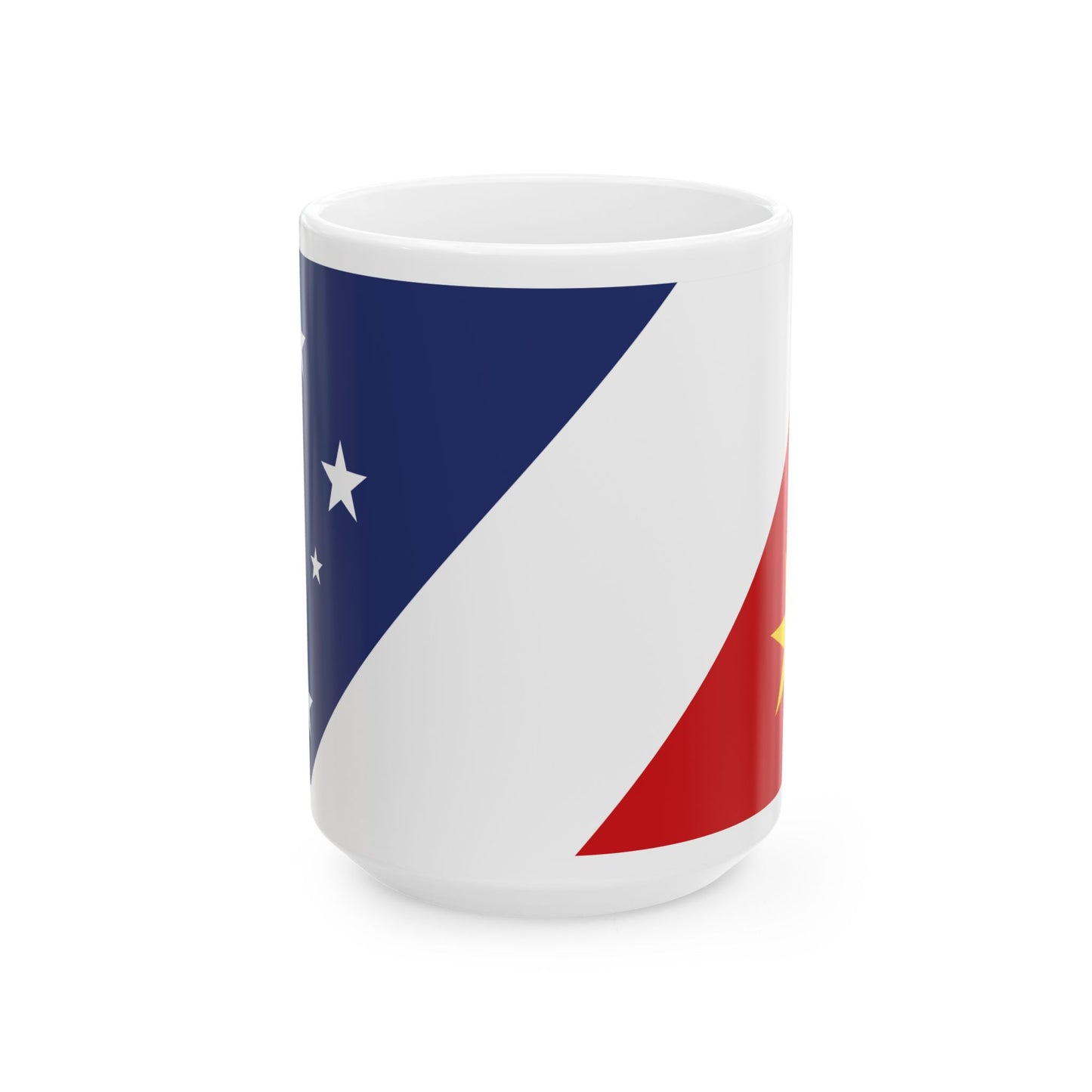 Richard Bates Proposal 1971 Australian Flag Proposal (Australia) White Coffee Mug-15oz-Go Mug Yourself