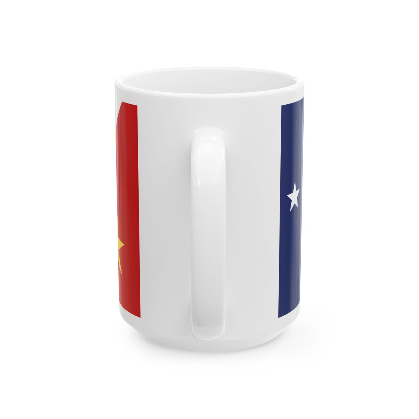 Richard Bates Proposal 1971 Australian Flag Proposal (Australia) White Coffee Mug-Go Mug Yourself
