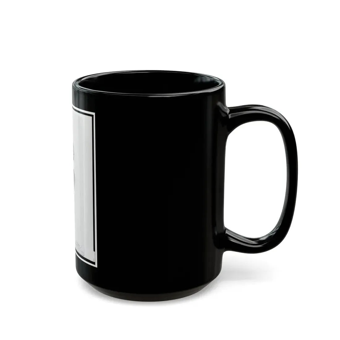 Richard W. Johnson, Union General, Bust Portrait, Facing Front (U.S. Civil War) Black Coffee Mug - Go Mug Yourself
