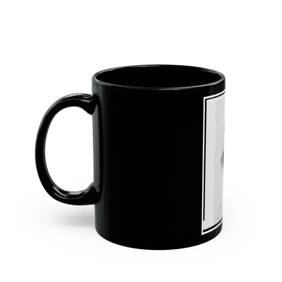 Richard W. Johnson, Union General, Bust Portrait, Facing Front (U.S. Civil War) Black Coffee Mug - Go Mug Yourself