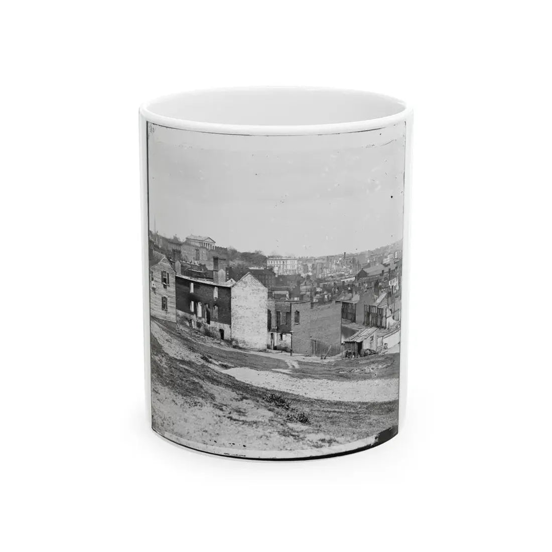 Richmond, Va. Another View From Gambles Hill (U.S. Civil War) White Coffee Mug 11oz - Go Mug Yourself