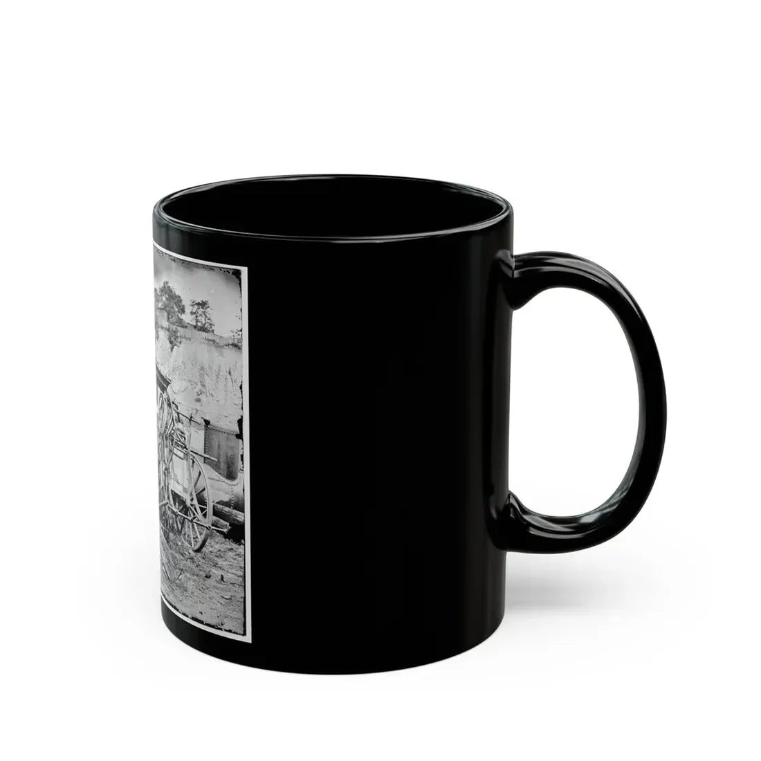 Richmond, Va. Fire Engine No. 3 (U.S. Civil War) Black Coffee Mug - Go Mug Yourself