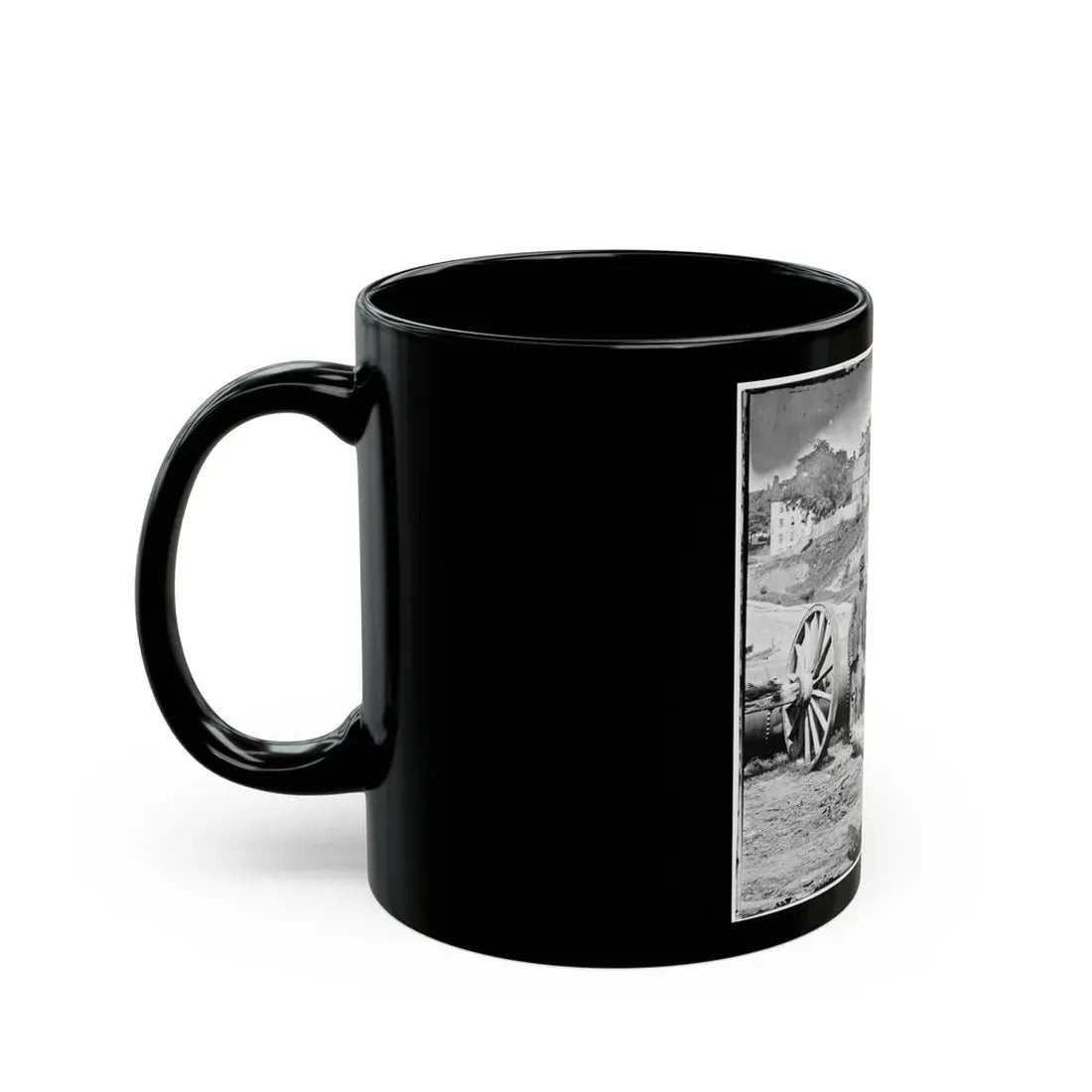 Richmond, Va. Fire Engine No. 3 (U.S. Civil War) Black Coffee Mug - Go Mug Yourself