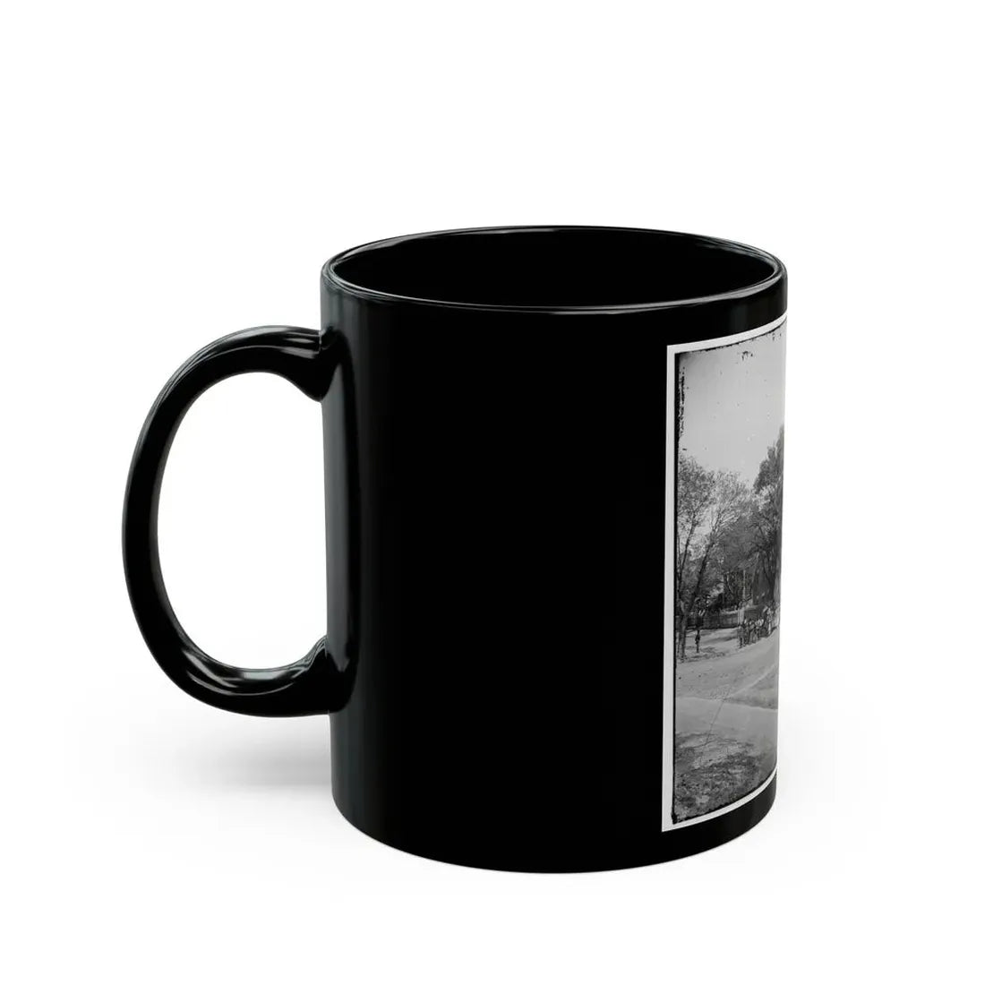 Richmond, Va. First African Church (Broad Street) (U.S. Civil War) Black Coffee Mug - Go Mug Yourself