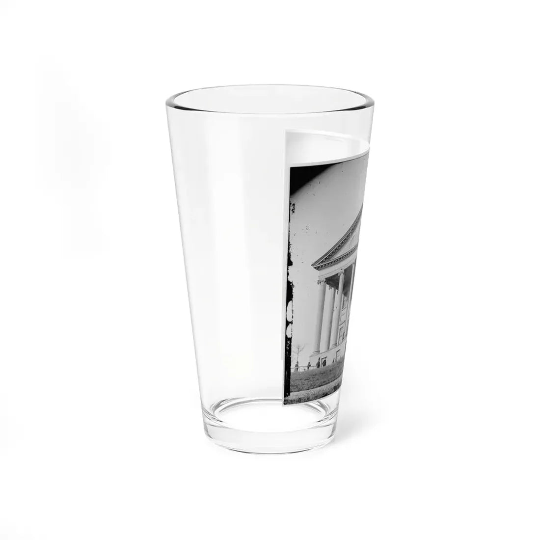 Richmond, Va. Front View Of Capitol (U.S. Civil War) Pint Glass 16oz - Go Mug Yourself