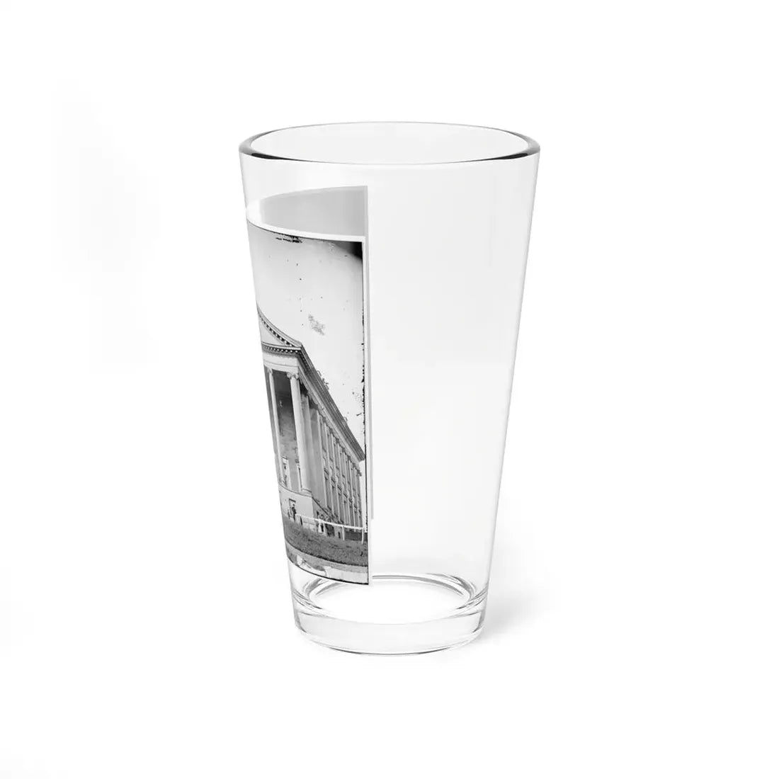 Richmond, Va. Front View Of Capitol (U.S. Civil War) Pint Glass 16oz - Go Mug Yourself