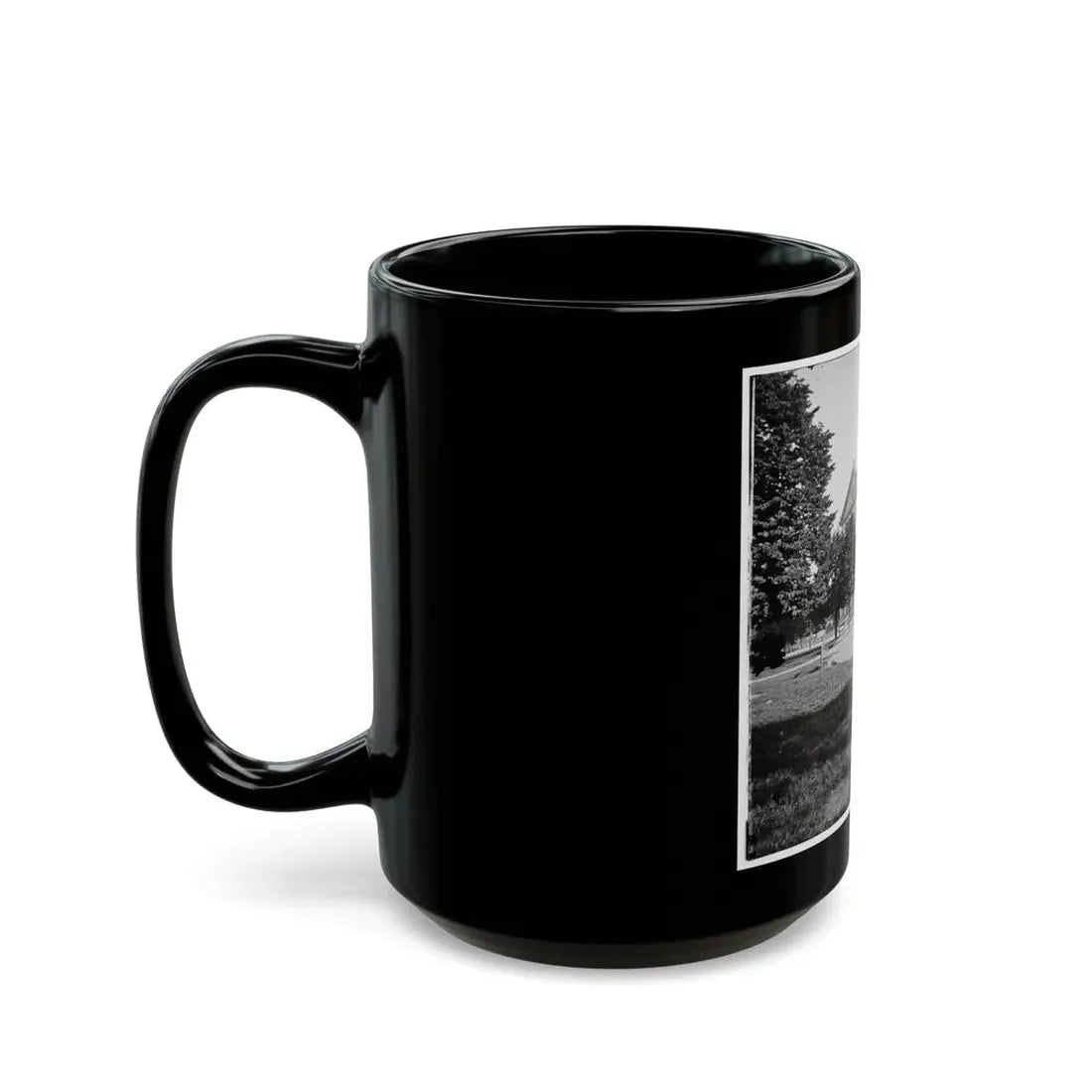 Richmond, Va. Left Side And Rear Of Capitol (U.S. Civil War) Black Coffee Mug - Go Mug Yourself