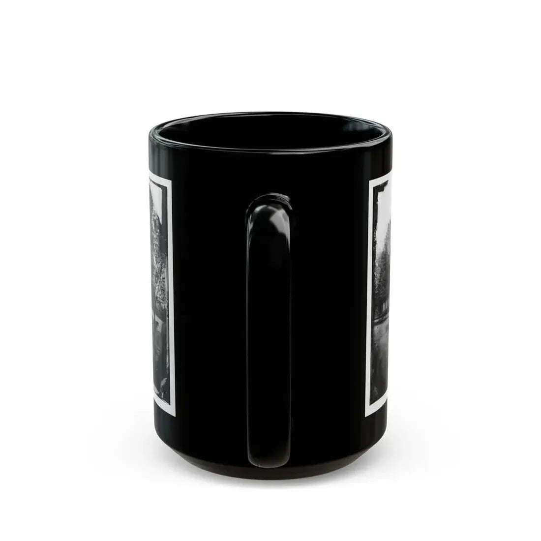 Richmond, Va. Residence Of Alexander H. Stephens, Vice President, C.S.A. (U.S. Civil War) Black Coffee Mug - Go Mug Yourself