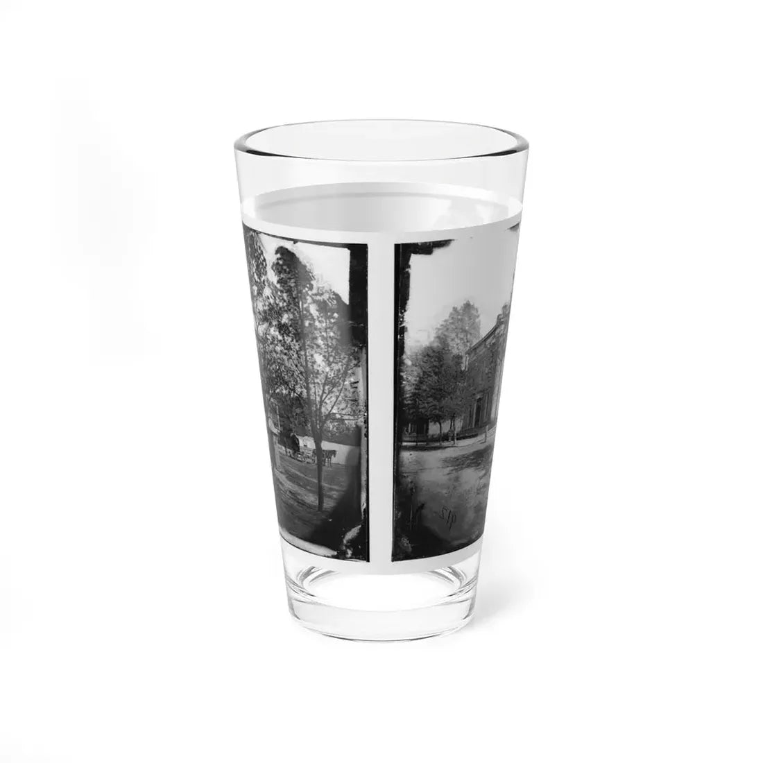 Richmond, Va. Residence Of Alexander H. Stephens, Vice President, C.S.A. (U.S. Civil War) Pint Glass 16oz - Go Mug Yourself