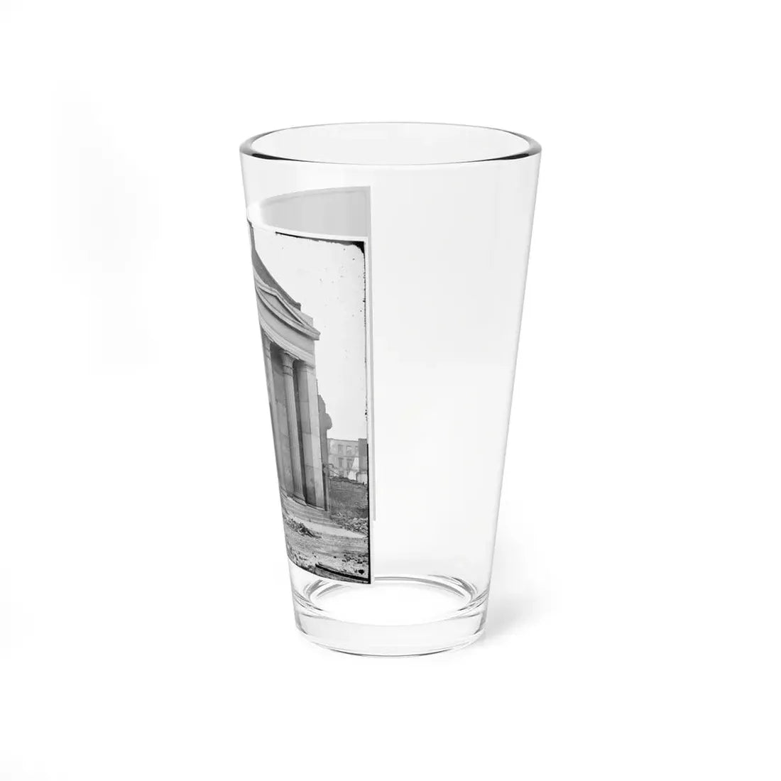 Richmond, Va. Ruins Of The Exchange Bank (Main Street) With The Facade Nearly Intact (U.S. Civil War) Pint Glass 16oz - Go Mug Yourself