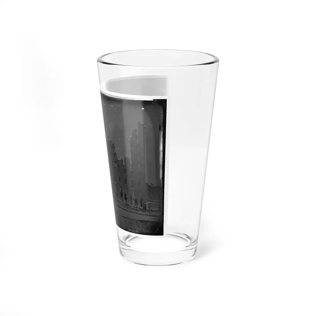Richmond, Va. Ruins Of The Gallego Flour Mill; A Later View (U.S. Civil War) Pint Glass 16oz - Go Mug Yourself