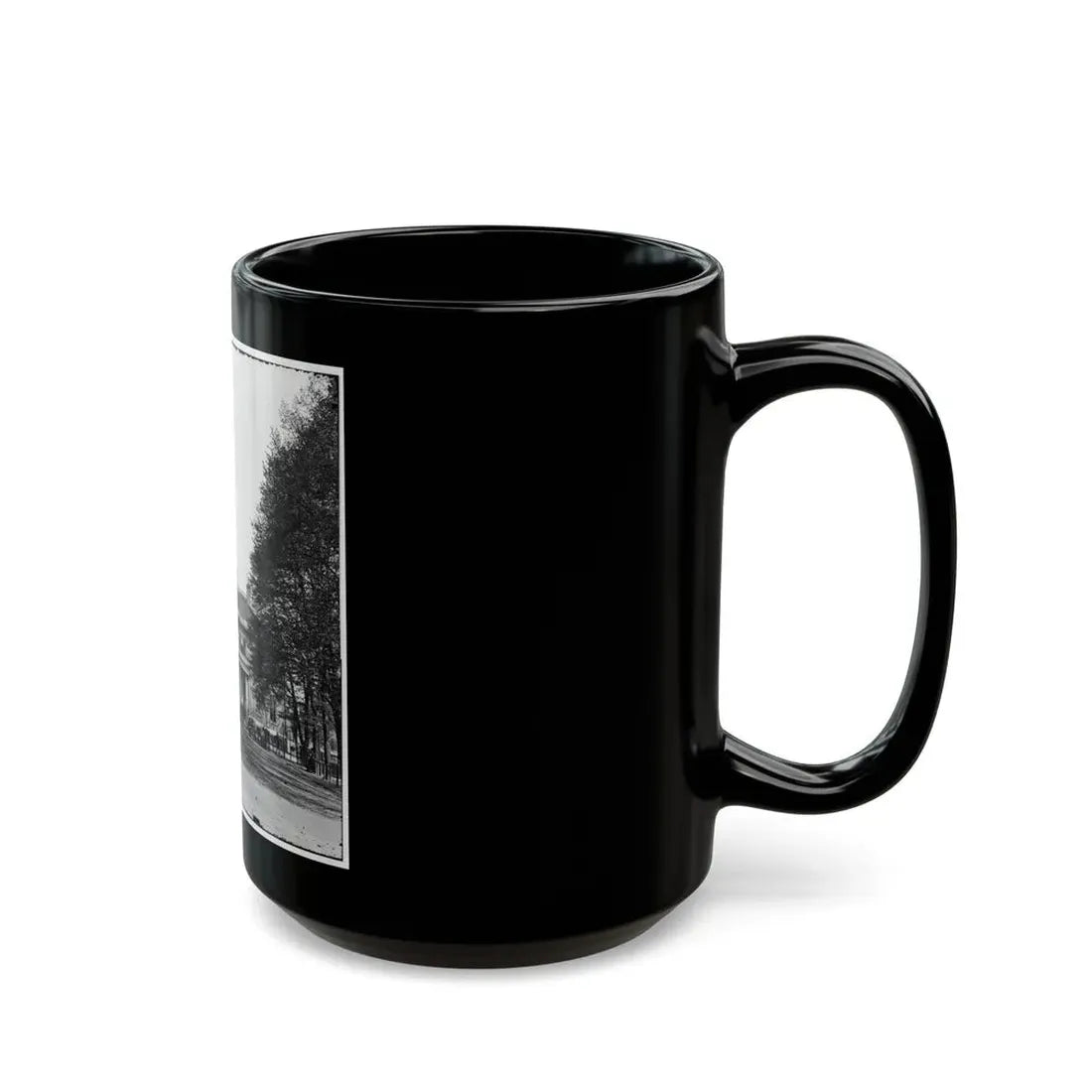 Richmond, Va. The Governor's Mansion (U.S. Civil War) Black Coffee Mug - Go Mug Yourself