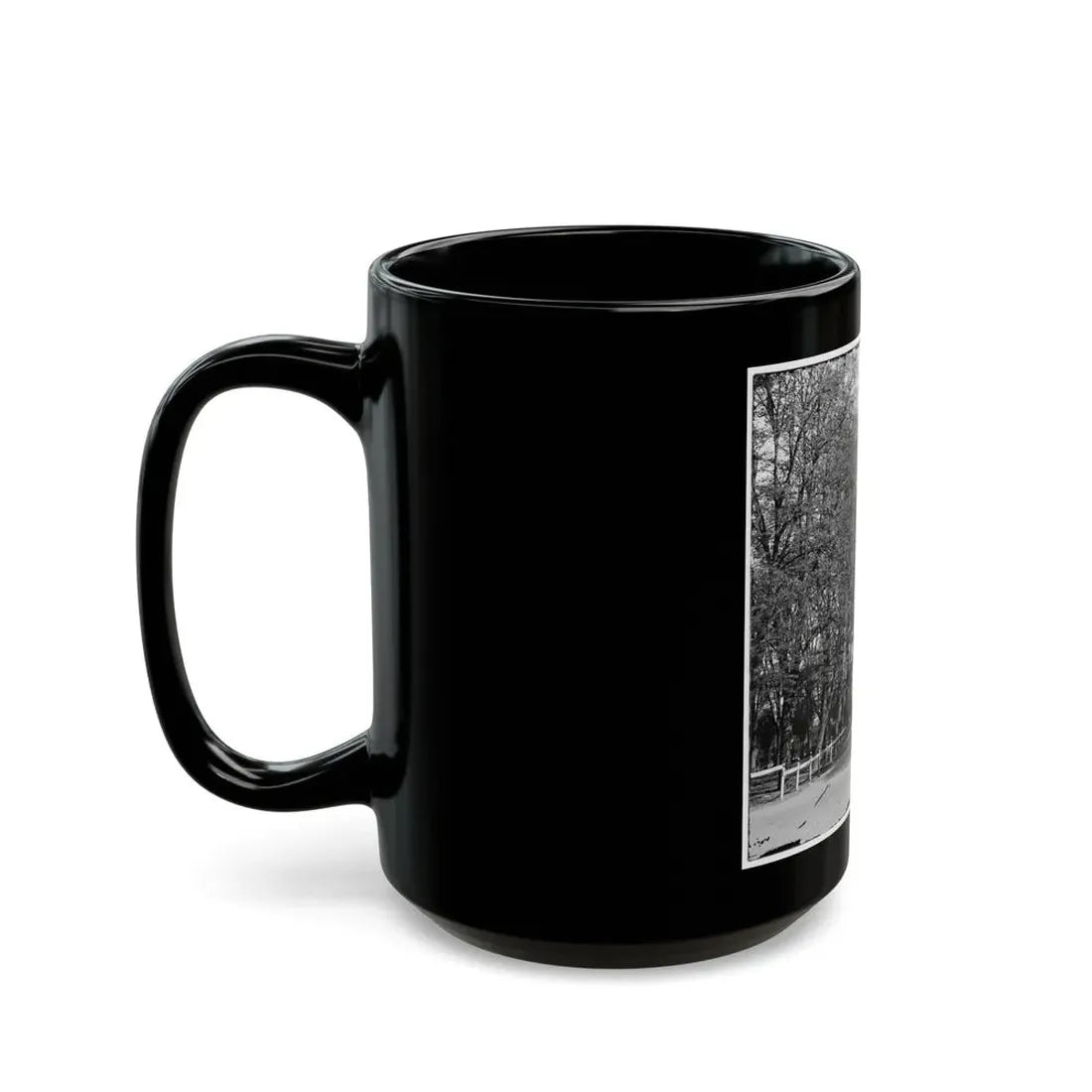 Richmond, Va. The Governor's Mansion (U.S. Civil War) Black Coffee Mug - Go Mug Yourself