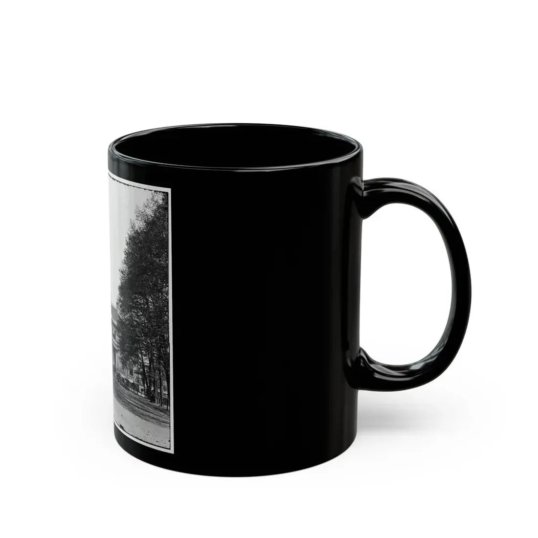 Richmond, Va. The Governor's Mansion (U.S. Civil War) Black Coffee Mug - Go Mug Yourself