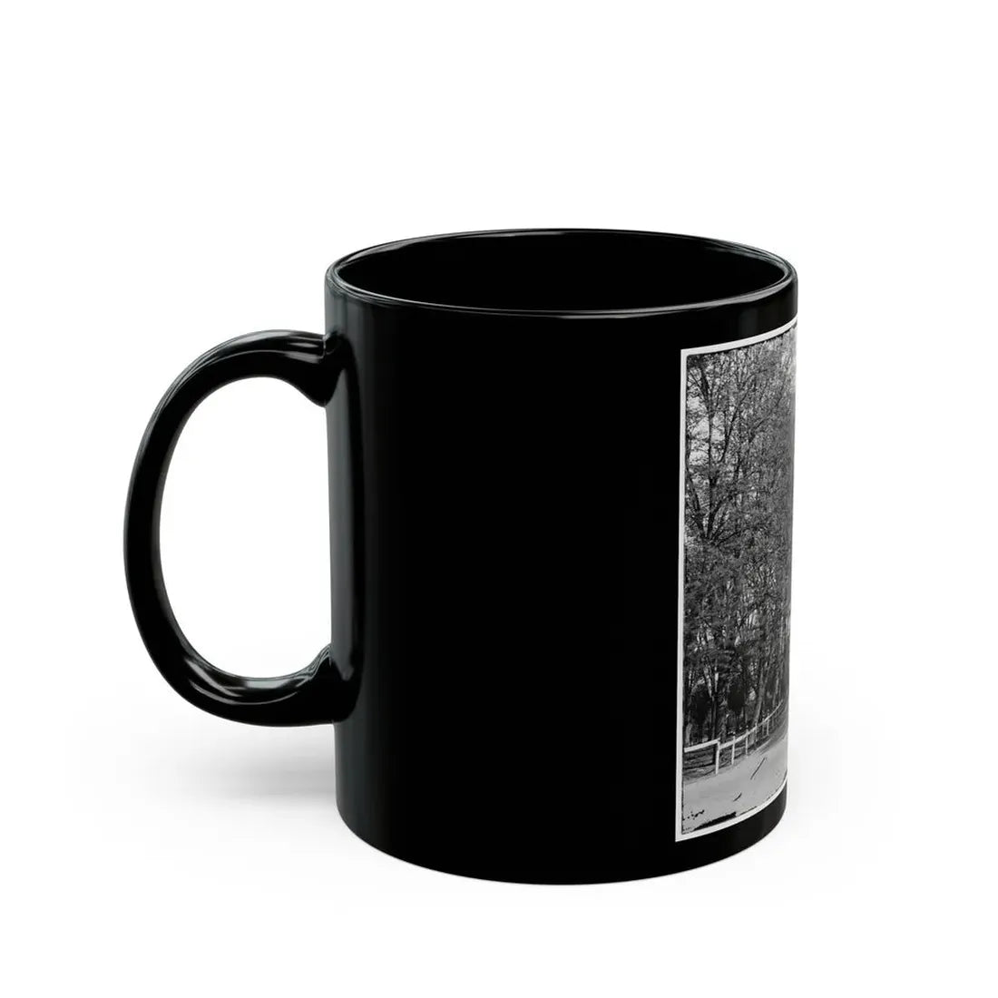 Richmond, Va. The Governor's Mansion (U.S. Civil War) Black Coffee Mug - Go Mug Yourself