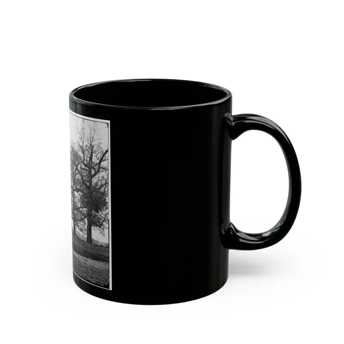 Richmond, Va. Tomb Of President James Monroe In Hollywood Cemetery (U.S. Civil War) Black Coffee Mug - Go Mug Yourself
