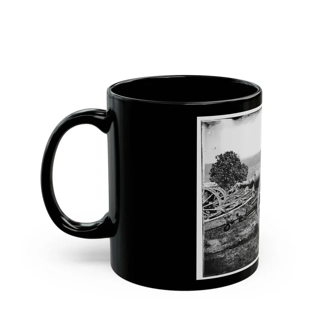 Richmond, Va., Vicinity. 1st New York Pettit's Battery, Artillery (U.S. Civil War) Black Coffee Mug - Go Mug Yourself